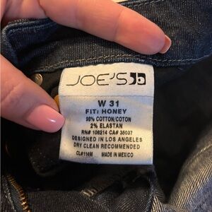 Joe’s Jeans Honey Fit - Perry Wash (color)  - size 31